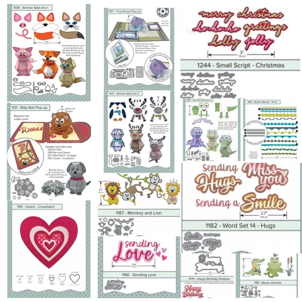 NEUE Halloween-Spinnen 2025 Metall-Stanzformen Scrapbook-Tagebuch-Dekoration Schablone Prägevorlage DIY Grußkarte Handgemacht