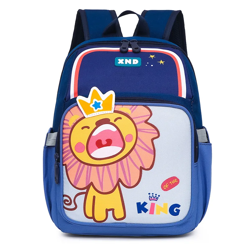 Girl Rabbit Boy Lion Cartoon Backpacks In Kindergarten New Primary Children Cute Fashion Light Waterproof Small Schoolbags Soft