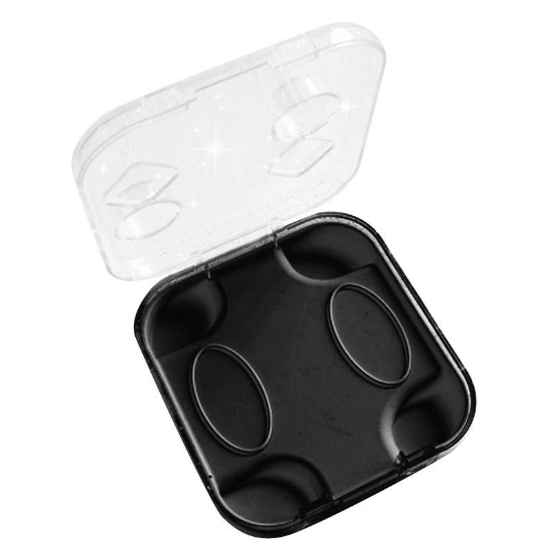 【Superdeals】Caja de almacenamiento transparente para interruptor/caja de almacenamiento con mango Joy-Cons OLED, almacenamiento con mango de alta permeabilidad a prueba de polvo