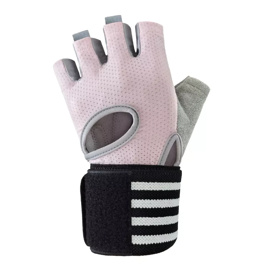 

training glove women men anti-slip sports gloves breathable with wrist support weight lifting gloves