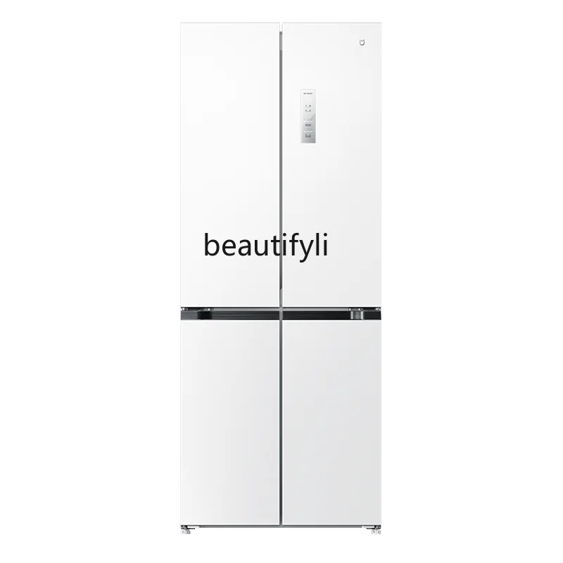 [60cm Ultra-Thin Flat Embedded 439L Cross Four-Door Air Cooling Frostless Embedded Household Refrigerator