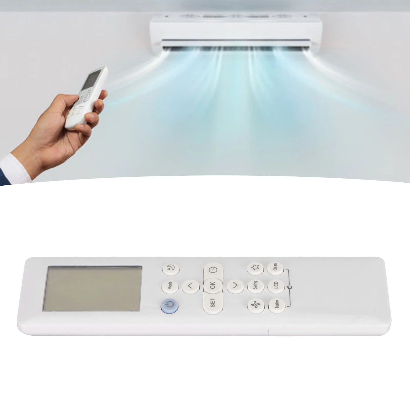 RG10B(E2) BGEF مكيف الهواء التحكم عن بعد استبدال جهاز التحكم عن بعد العالمي AC لمكيف الهواء ميديا الجديد #3