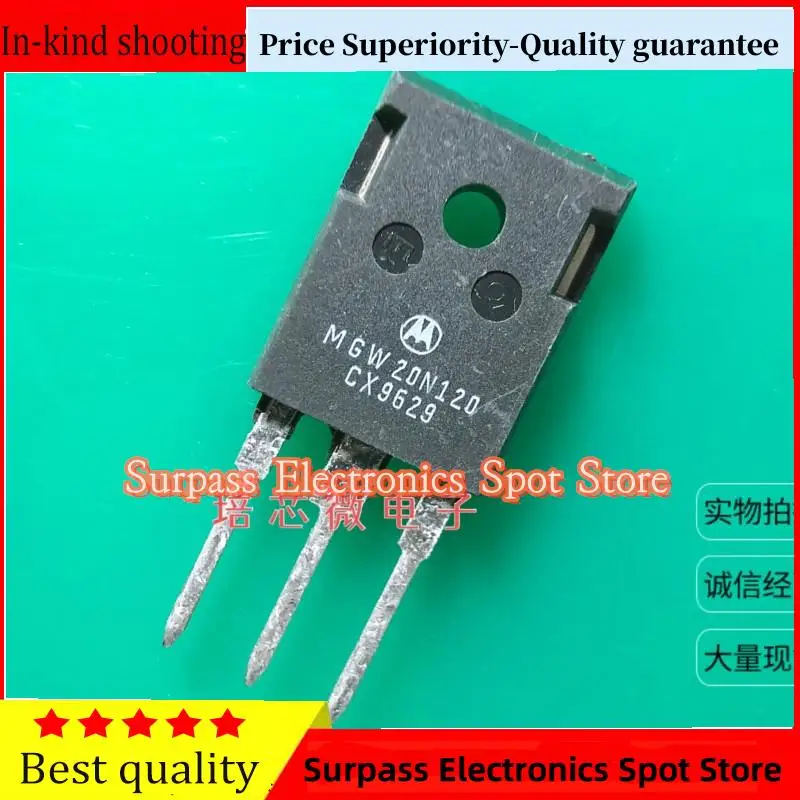 

10PCS-100PCS MGW20N120 IGBT TO-247 28A 1200V Price Superiority-Quality guarantee