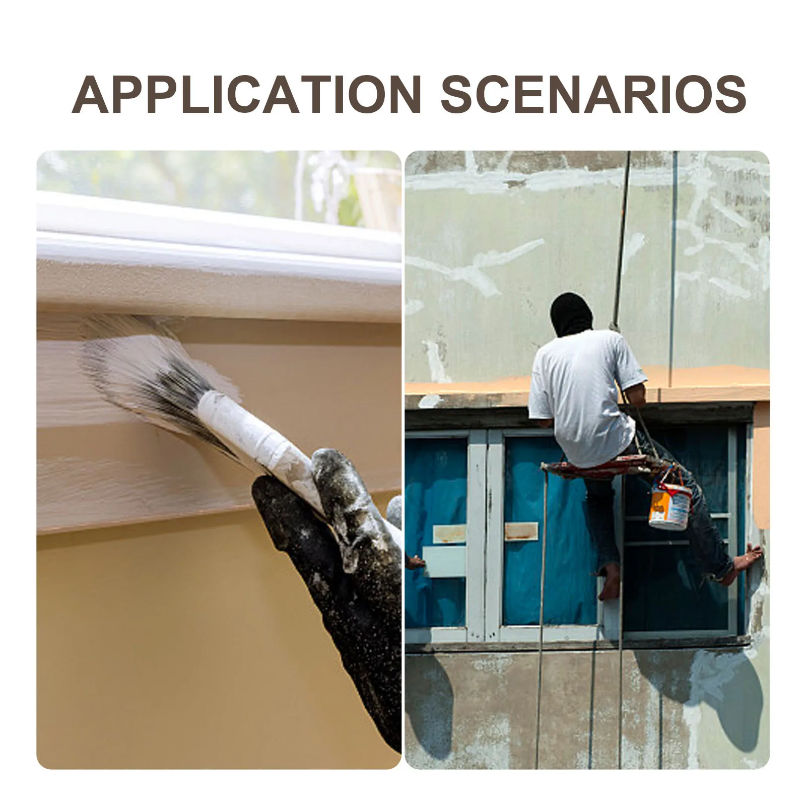 

2Pcs Professional Tile Floor Cleaning Scrapers Solid Grip Handle Glass Granite Concrete Stickers Paint Removal