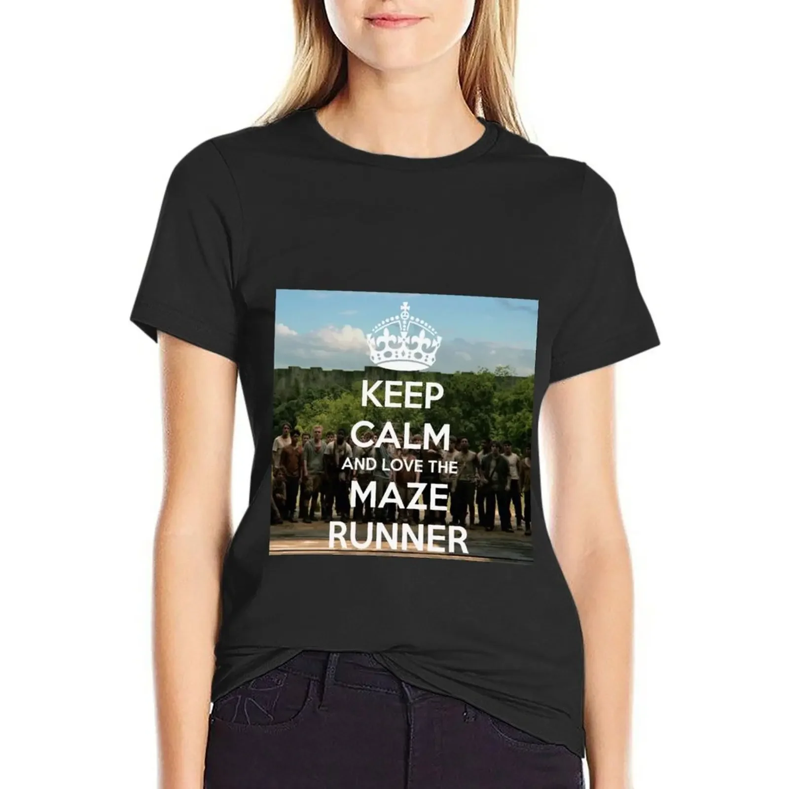 The Maze Runner T-Shirt kawaii clothes lady clothes tops tshirts woman