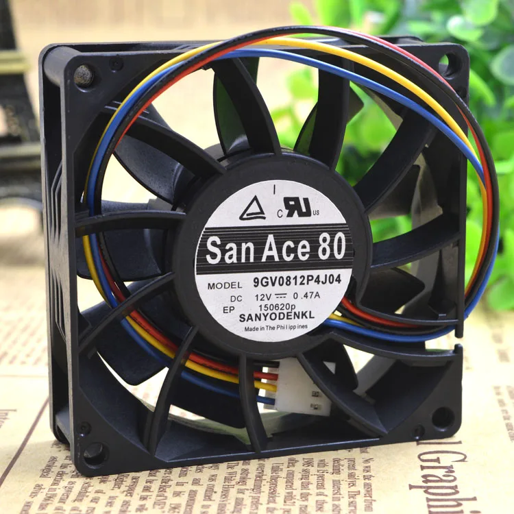 8025 V 0.47A 12 8CM BOLA 4 FIOS CASO FÃ 9GV0812P4J04