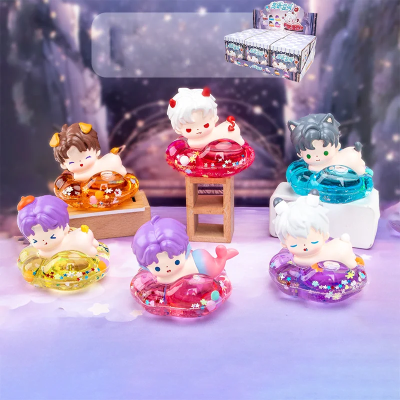 

Instock Love And Deepspace Game Blind Box Love With Star River Series Anime Mystery Box Sylus Rafayel Cartoon Figure Models Gift