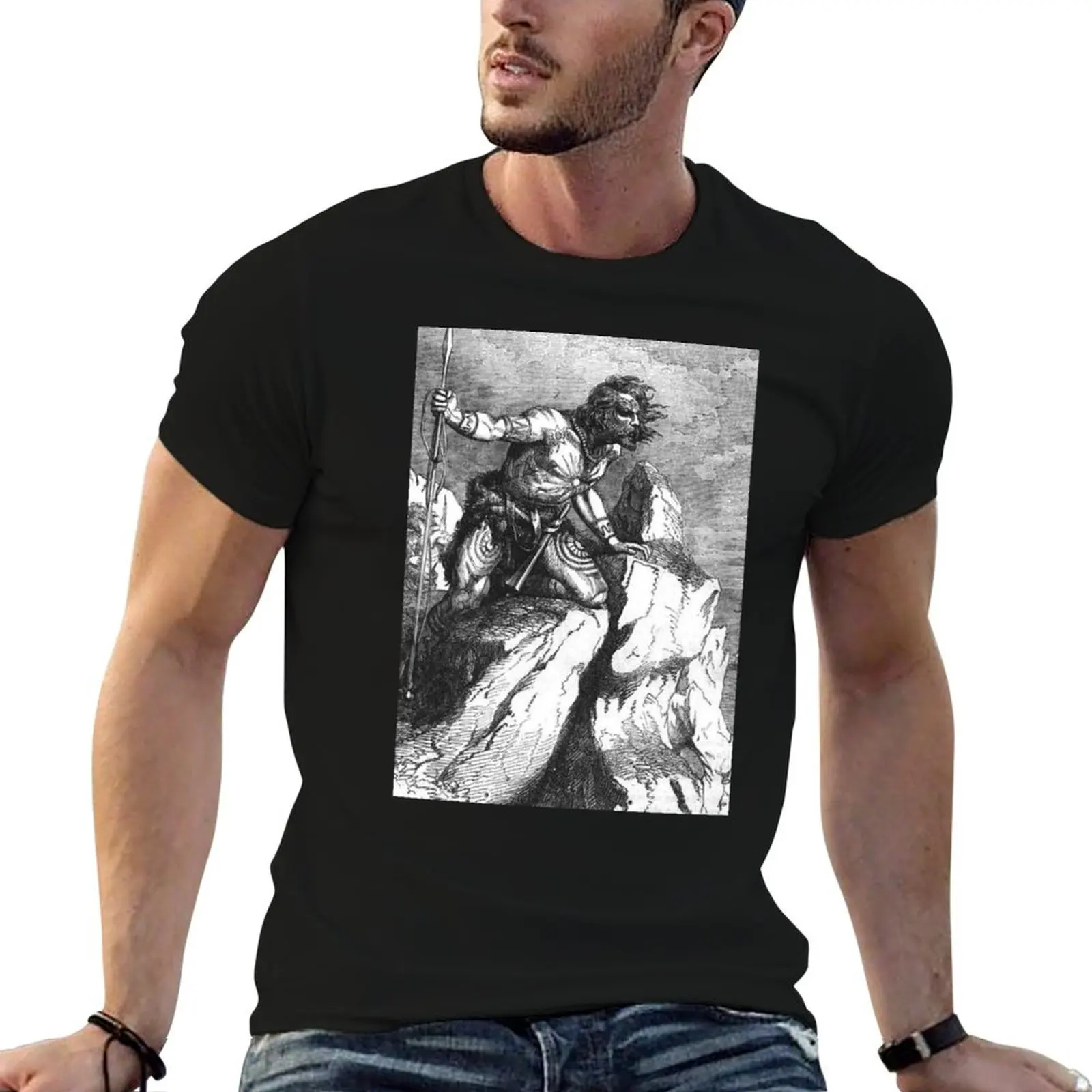 

Caledonian-Pict, John Cassell 1857 T-Shirt boys whites tops blacks clothes for men