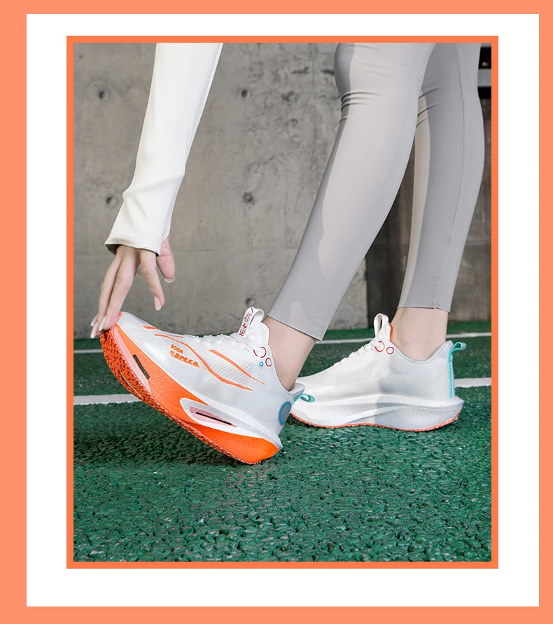 Unisex Carbon-Laufschuhe, atmungsaktiv, stabil und leicht, Marathon-Sportschuhe für Herren und Damen, dämpfend und rutschfest – Detail 29