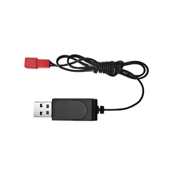 3.7V USB Charger with JST-2P Plug Connector for RC Cars, Ships, Drones, Gliders,and Helicopters 3.7V Lipo Battery Charging Cable