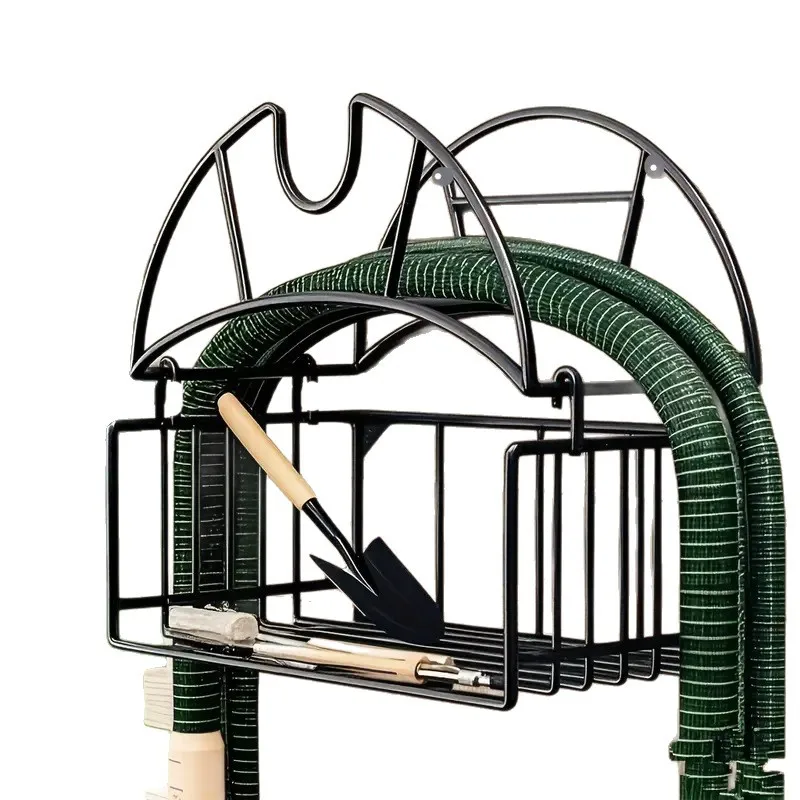 

Heavy duty garden hose, bracket durable water pipe, outdoor wall installation bracket metal hose bracket