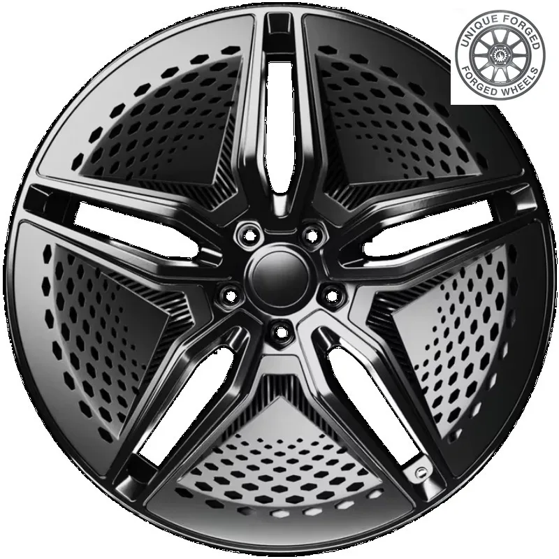 26-дюймовые полированные черные кованые диски PCD 5x114.3 5x120 5x112 5x115 для Audi RS3/4/6/7, BMW, Porsche, G.