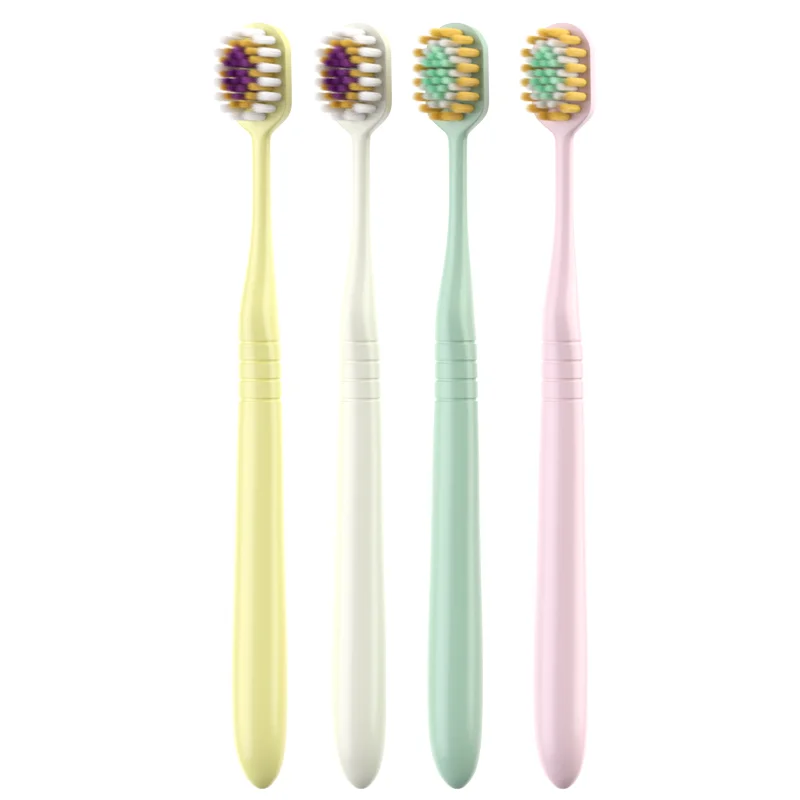 Jian Pai Adult Soft-Bristled Toothbrush, Wide Head, Home Use, Individually Packaged, Same Model for Men and Women