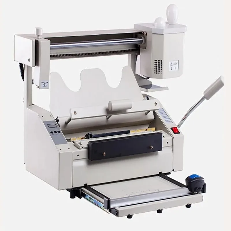 

Manual Perfect Book Binding Machine Hot Glue Binder A4 Size