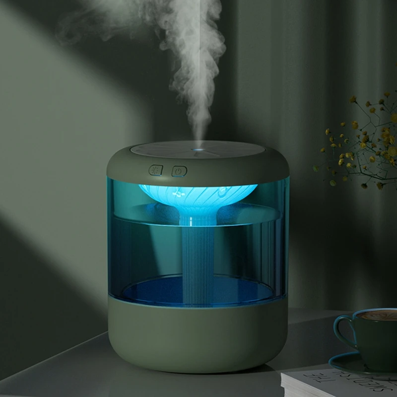 Umidificador de ar de grande capacidade Mini difusor portátil do óleo essencial, USB Mist Maker para quarto e casa, 1.2L