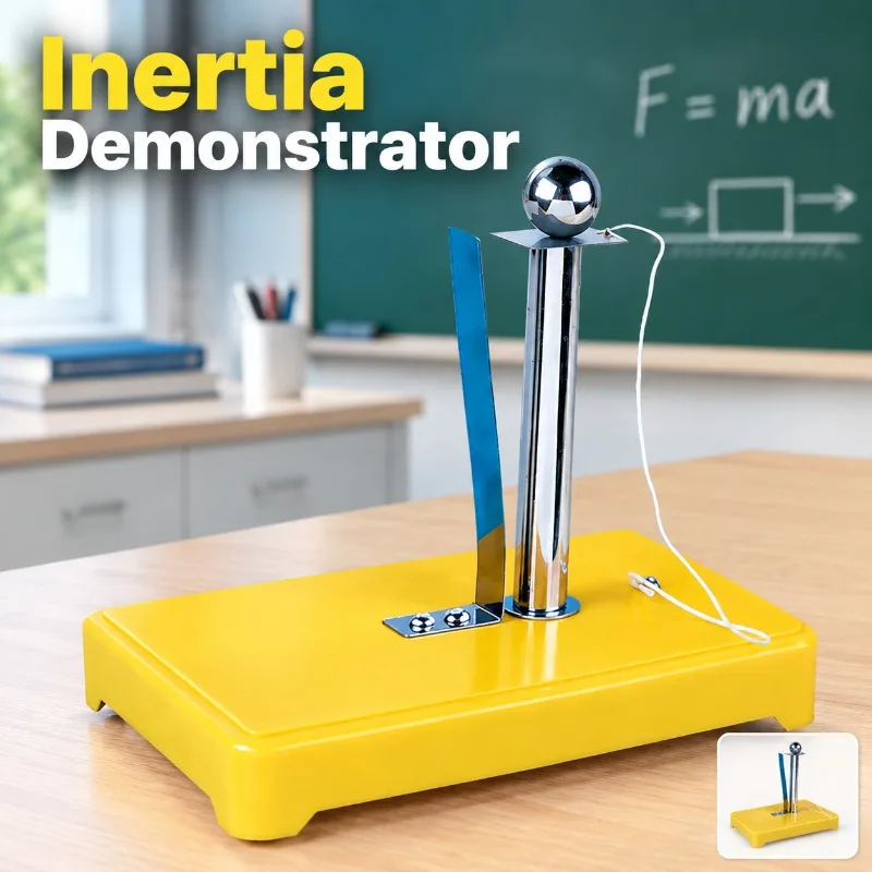 Inertia Demonstrator Newton’s Motion Law Teaching Apparatus Physics Experiment Instrument Shows Object Movement Principle