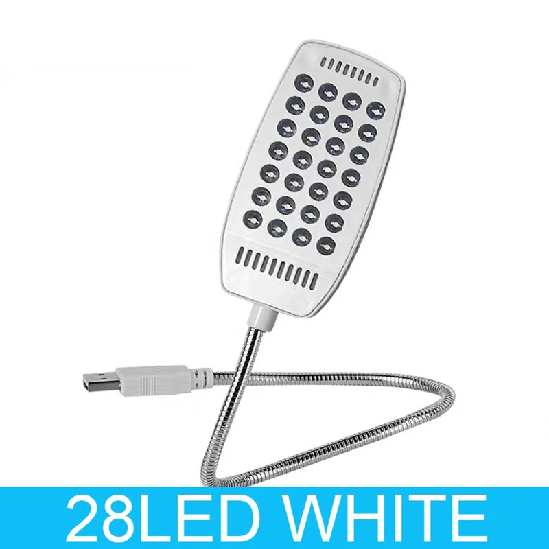 

Ultra Bright 28 LED Reading Lamp USB Book Light Flexible Table Lamps Night Lamp For PC Computer Student Dormitory Night Light