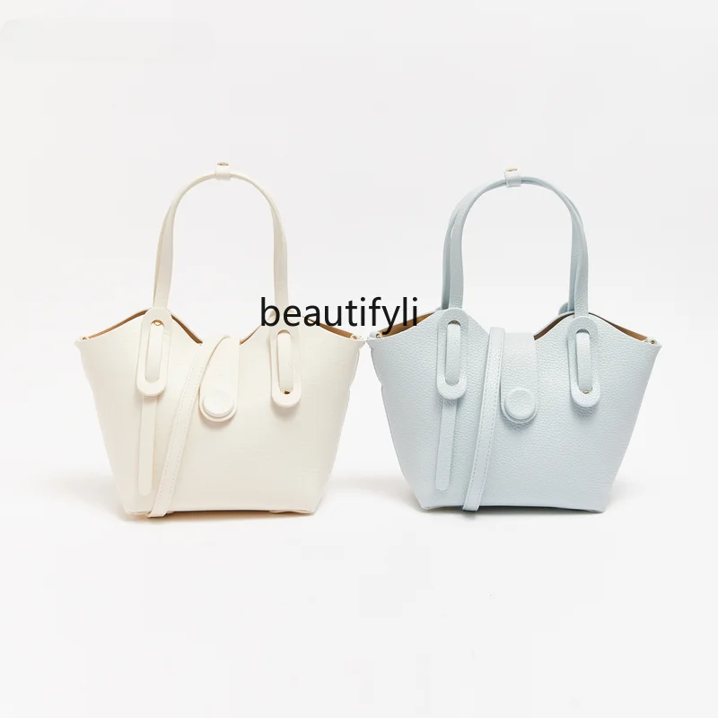 Crossbody bag summer leisure vacation simple and gentle handbag three-dimensional modeling women's bag