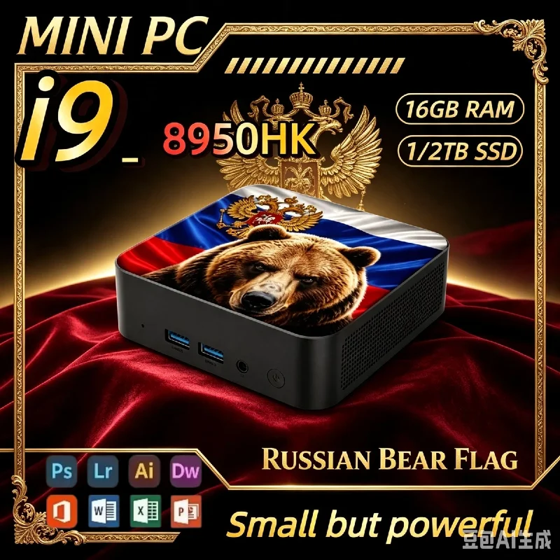 russian-bear-flag-lightweight-portable-mini-pc-intel-i9‑8950hk-16gb-ram-1tb-ssd-wifi6-bt52-4k-uhd-home-gaming-office-desktop