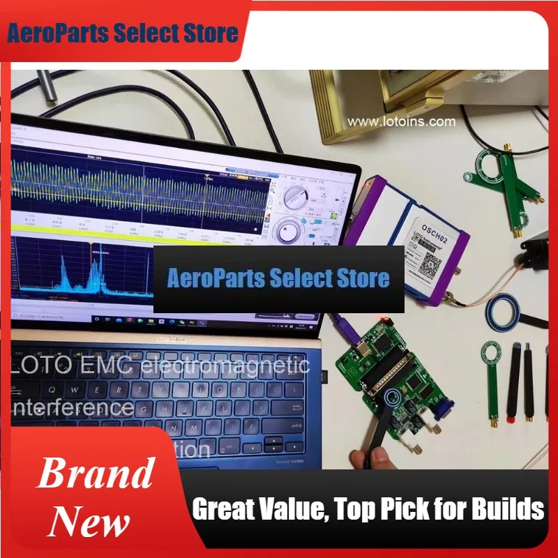 AeroPartsLOTO Oscilloscope Accessories, EMC Testing Module, Near Filed Testing, PCB Integrity Testing
