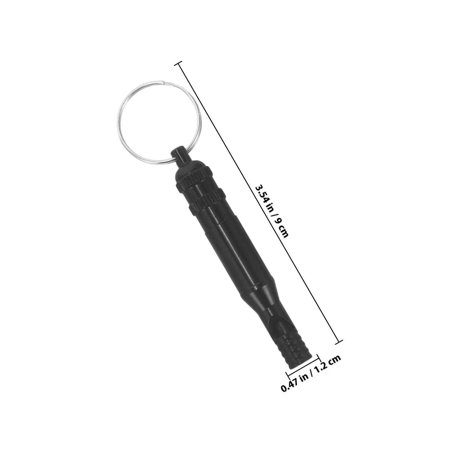6Pcs Emergency Survival Whistle Small Metal Loud Whistles for Hiking Camping Outdoor Referee Safety Training Teacher