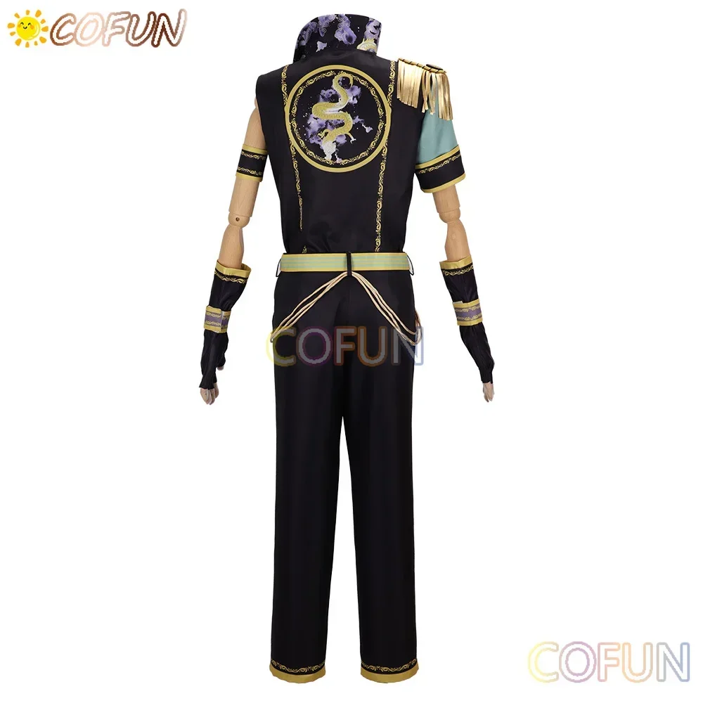 COFUN [personalizado] juego IDOLiSH7 Zool Inumaru Toma disfraz de Cosplay trajes de Halloween mujeres hombres negro blanco traje emparejado