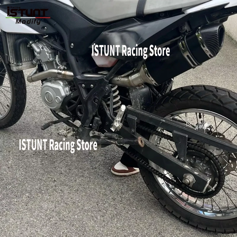Slip For Yamaha WR125R WR125X WR125 2009 - 2017 Motorcycle Exhaust Systems Middle Link Pipe Connect 51mm With Muffler DB Killer