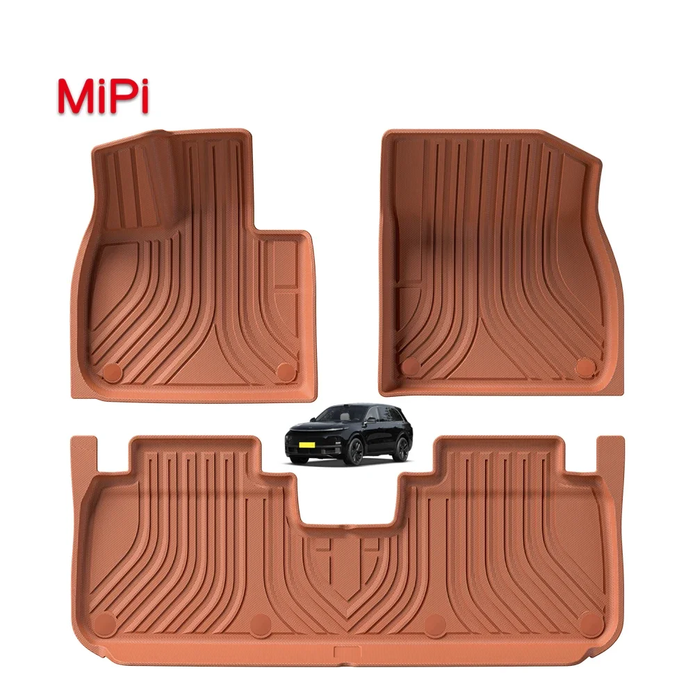 

Custom New Arrivals Car Floor Mat For Lixiang L7 Orange 2024 3D TPE Car Mats Waterproof Non-slip Carpet Car Foot Mat
