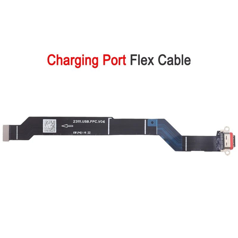 Cabo para nada telefone (2a) a142, cabo de porta de carregamento/cabo flexível da placa-mãe/cabo de tela lcd, peça de reposição para reparo