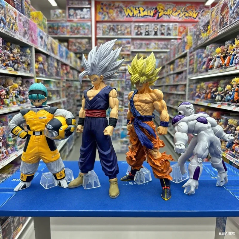 

Super Dragon Ball Z Goku Figurine 25 Cm Light Emitting Energy Bullet Action Figures Birthday Gift Ornaments Model Home Ornaments