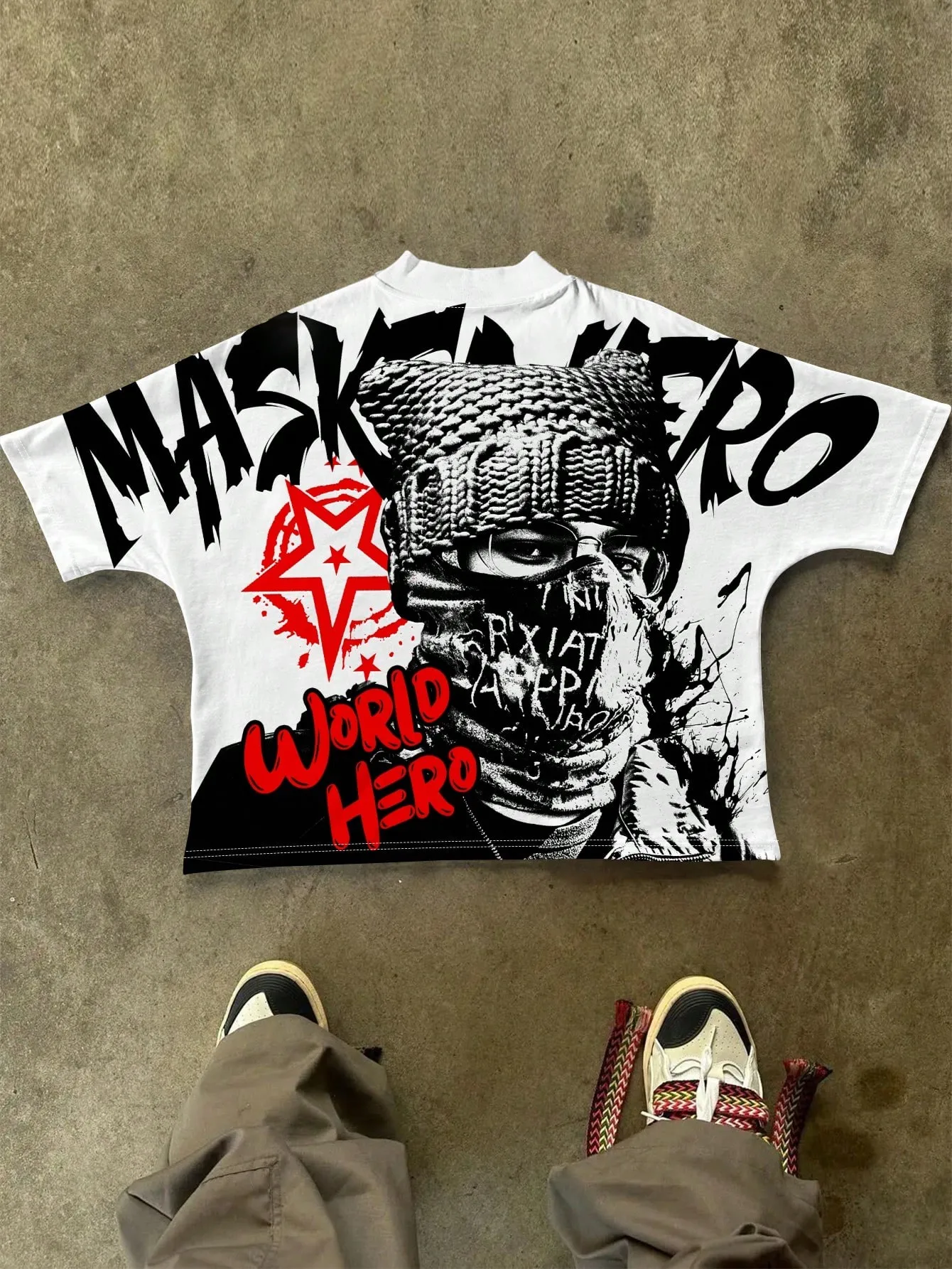 The new men's T-shirt for the summer of 2025 features a casual fashionable comfortable soft and breathable 3D letter print