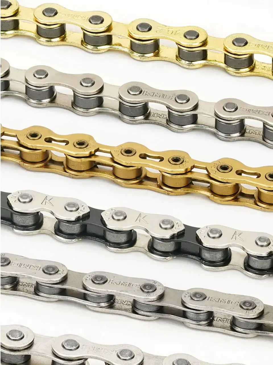 AliExpress NONE KMC bicycle chain single speed K1/K1SL/Z1eHX/S1/HL1 Series 1/2"x1/8" 3/32"112links for BMX/Dirt Jump/Fixed Gear/Track/Bike Trial