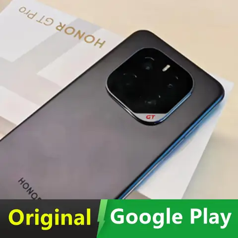 Official Honor GT Pro 6.78" OLED 144Hz 7200mAh 90W Charge 50MP Camera Snapdragon 8 Elite 4320Hz PWM 5G Global Rom Android 15