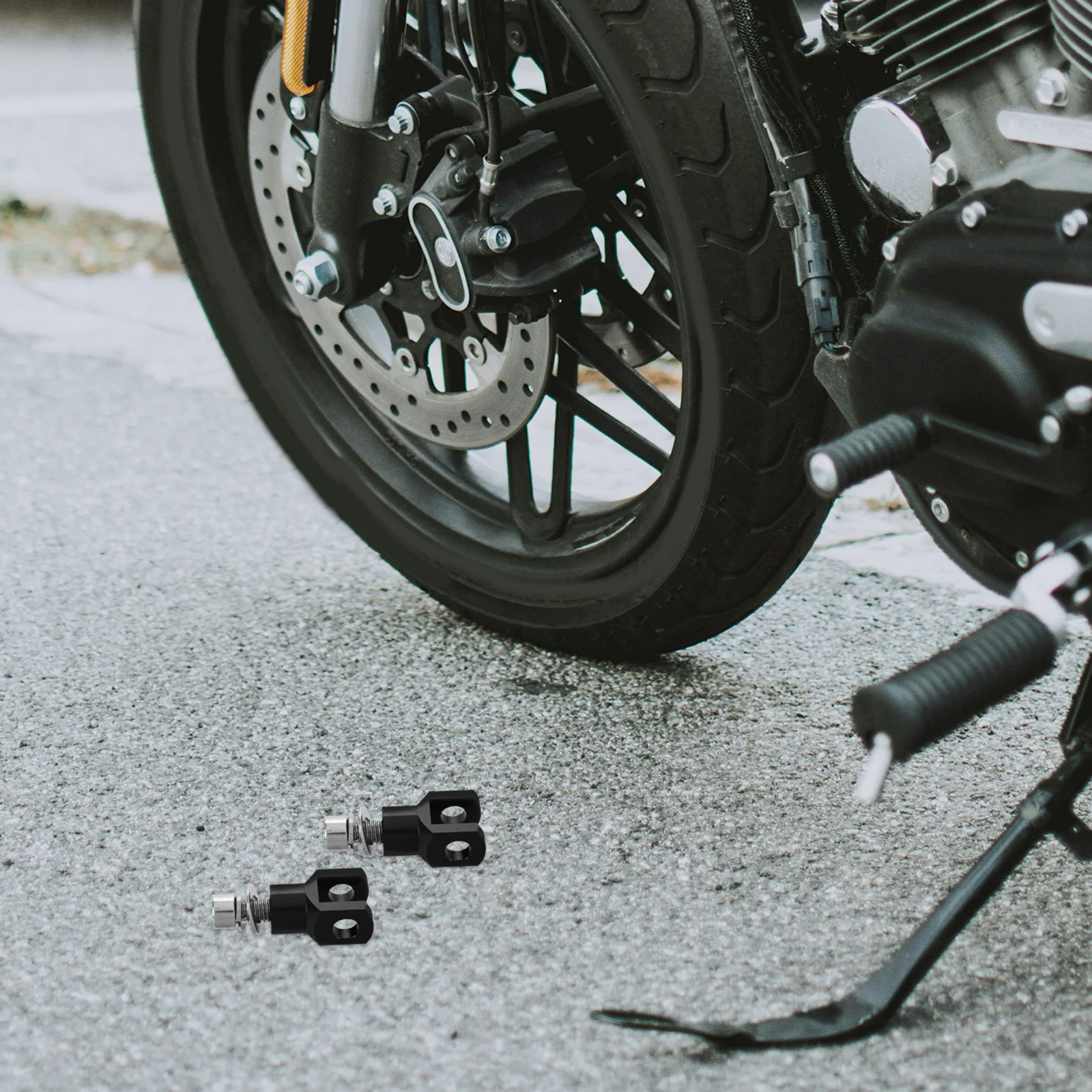 

1 set 1 Set Motorcycle Foot Peg Support Aluminum Passenger Footrest Mounts For Rear Rider Easy Installation Long Distance Travel