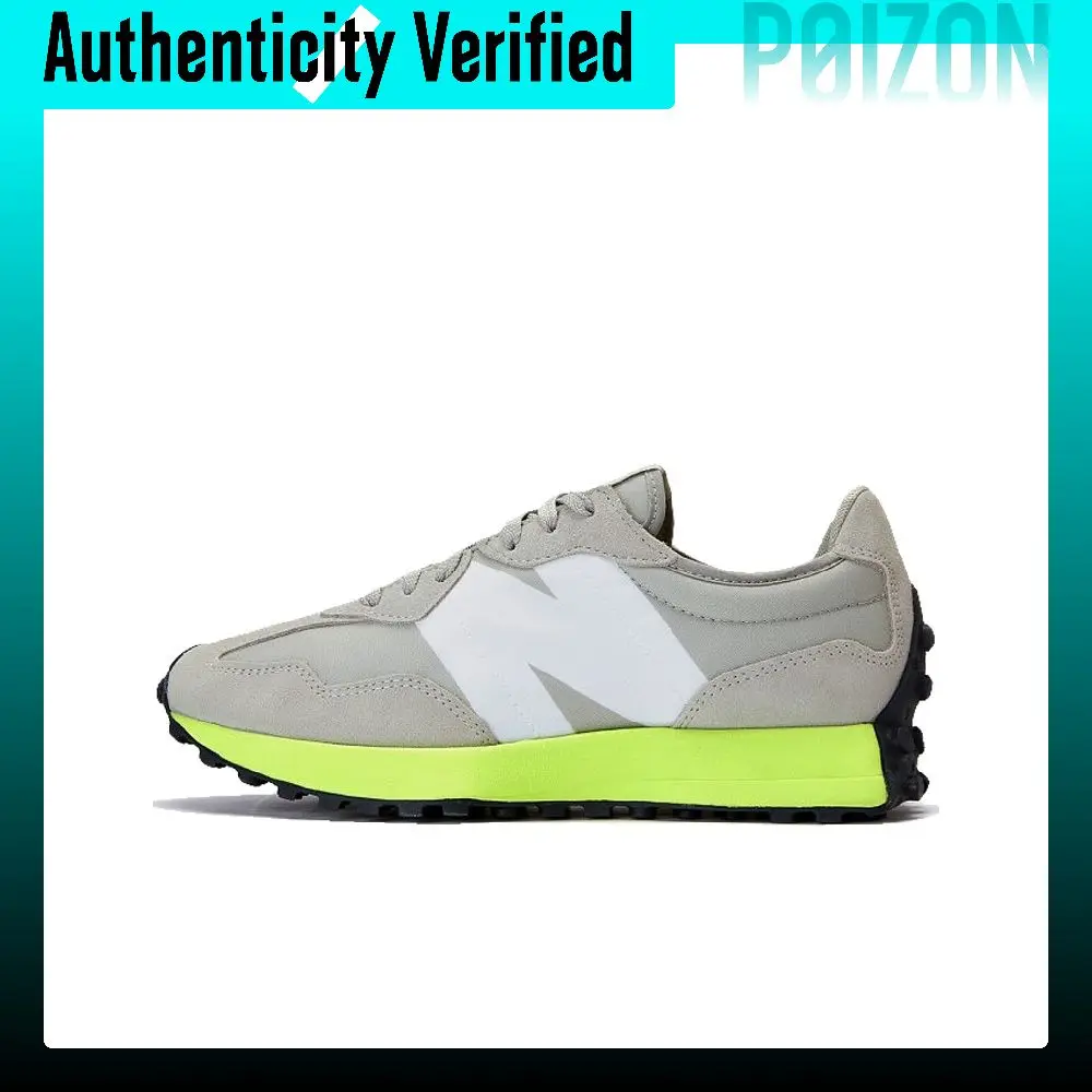 New Balance NB 327 Running Shoes Unisex Low Top Gray Green MS327CPA