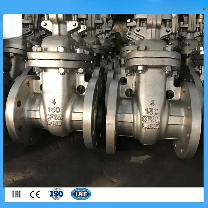 TKFM مخصص ذات حواف ANSI Cast الفولاذ المقاوم للصدأ Dn800 سعر صمام البوابة 3 بوصة #5