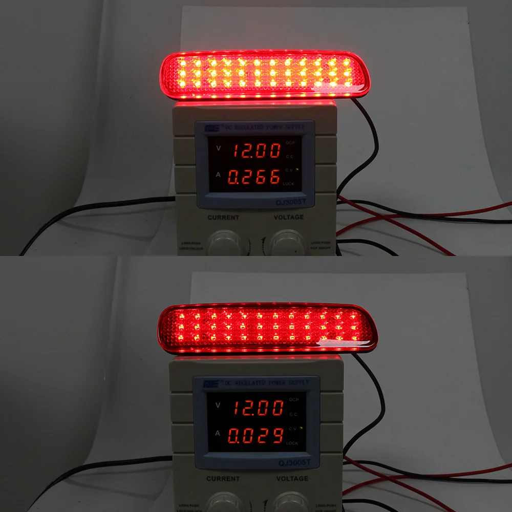 

2PCS LED Rear Bumper Reflector Lights For Toyota Land Cruiser 100/Cygnus LX470 Brake Lamp Car Parking Warning Stop Tail Lantern