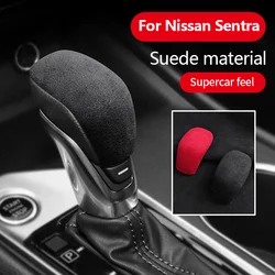 Car Gear Shift Knob Cover Shift Sticker Decorations Interior Accessorie for Nissan Sylphy Sentra B18 2024 2023 2022 2021 2020