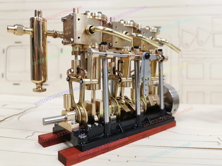 

LS3-13s Twin-cylinder, Three-cylinder Steam Engine, High Torque, Steamboat Engine, Model Steam Engine