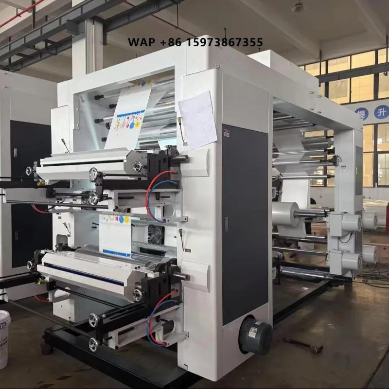 Flexo Printer  Flexographic Printer 4 Colour Flexo Printing Machine Small Flexo Printing Machine