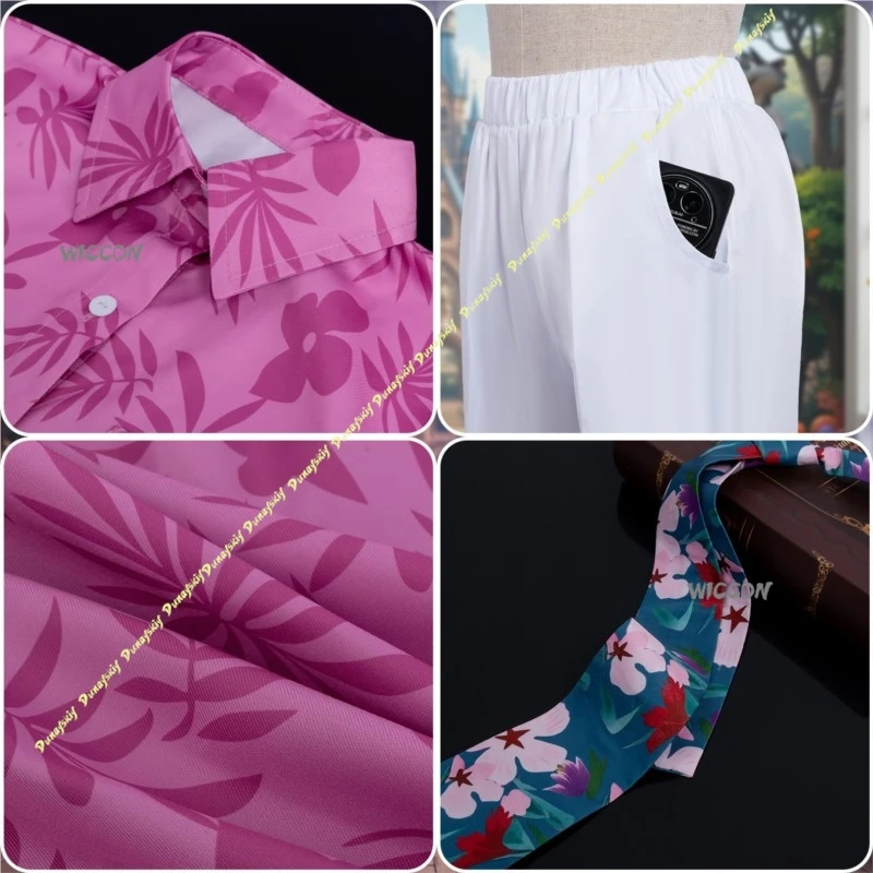 أفلام تأثيري ازياء البدلة الحيوان الثعلب قميص الفتيان النساء التعادل الرجال السراويل الوردي نيك الملبس حديقة الحيوان مرحلة حفلة عيد الميلاد عيد الهالوين