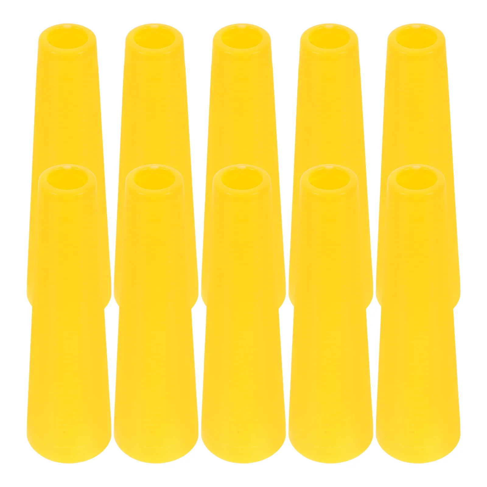 

10pcs Plastic Yarn Cones 3°30' Tapered Pvc Tubes For Sewing Knitting Embroidery Thread Organizer Spools Craft