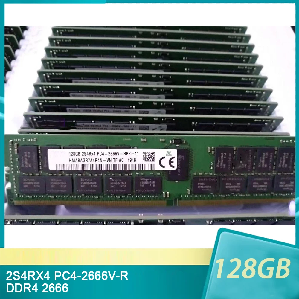 

1 Pcs For SK Hynix RAM HMABAGR7A4R4N-VN 128GB 2S4RX4 PC4-2666V-R 128G DDR4 2666 Server Memory