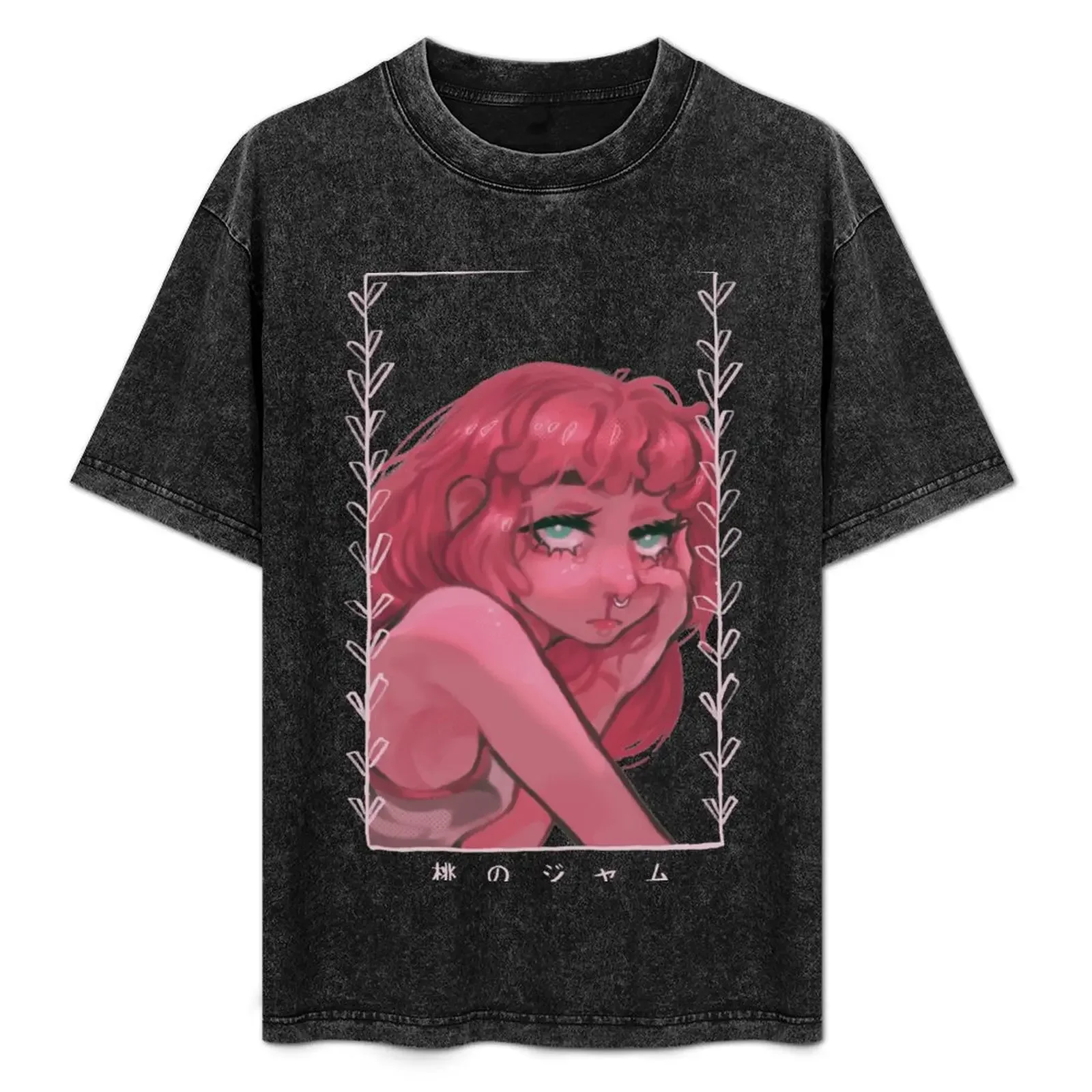 Camiseta de mermelada de melocotón, cosas baratas, camiseta gráfica de gran tamaño, camisetas blancas lisas para hombres