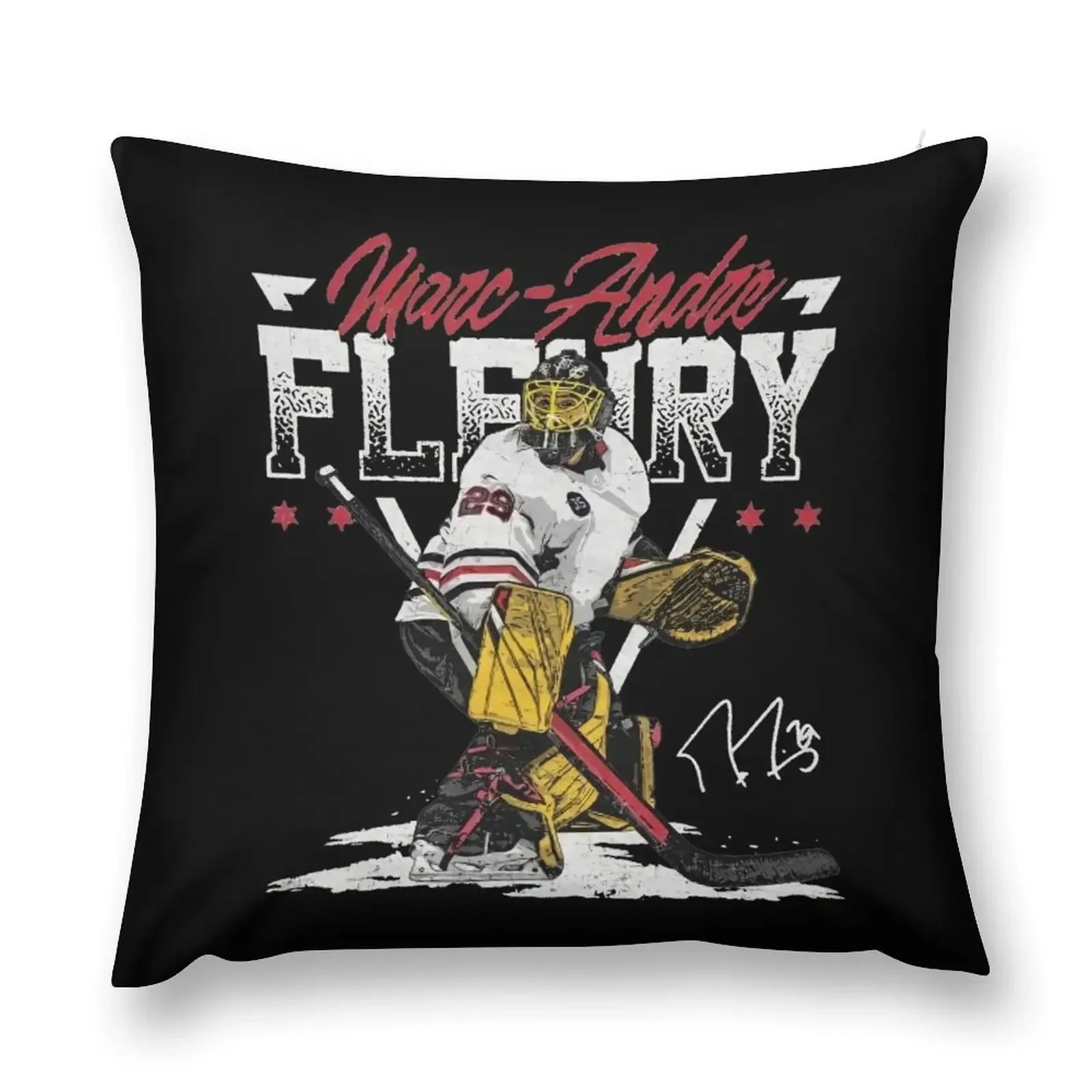 Marc-André Fleury Throw Pillow luxury sofa pillows luxury throw pillow covers Room decorating items pillow