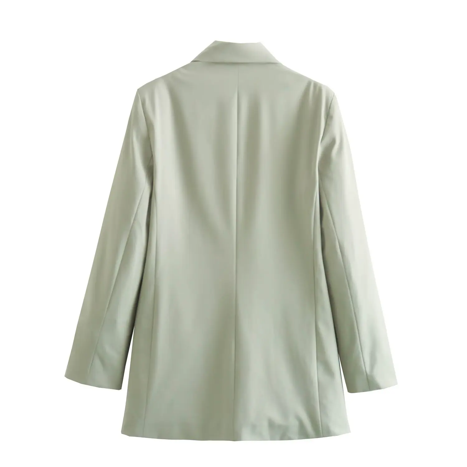 เสื้อเบลเซอร์ทรงหลวมสไตล์ยุโรปและอเมริกา รุ่นใหม่ล่าสุดสำหรับฤดูใบไม้ร่วง ดีไซน์ทันสมัย เหมาะสำหรับใส่ไปทำงาน ทรงหลวมแบบสั่งตัดโดยตรง