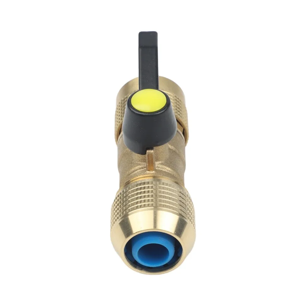 Hose Adapter Brass Valve Adjustable Flow Settings Efficient Water Management Adjustable Water Flow Valve Brass