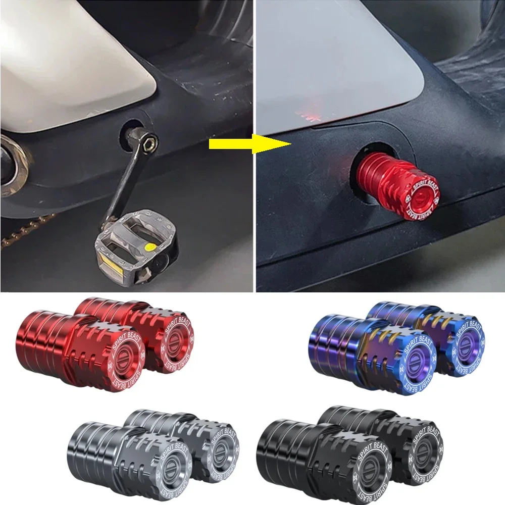 

Suitable for Honda U-Be pedal plug modified Maverick Electric Vehicle U+ U1B UQi central shaft protective cover