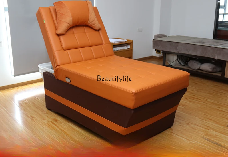 

Traditional Chinese Medicine Tuina Therapy Massage Couch Electric Ear Cleaning Bed Foot Bath Fumigation Integrated Bed