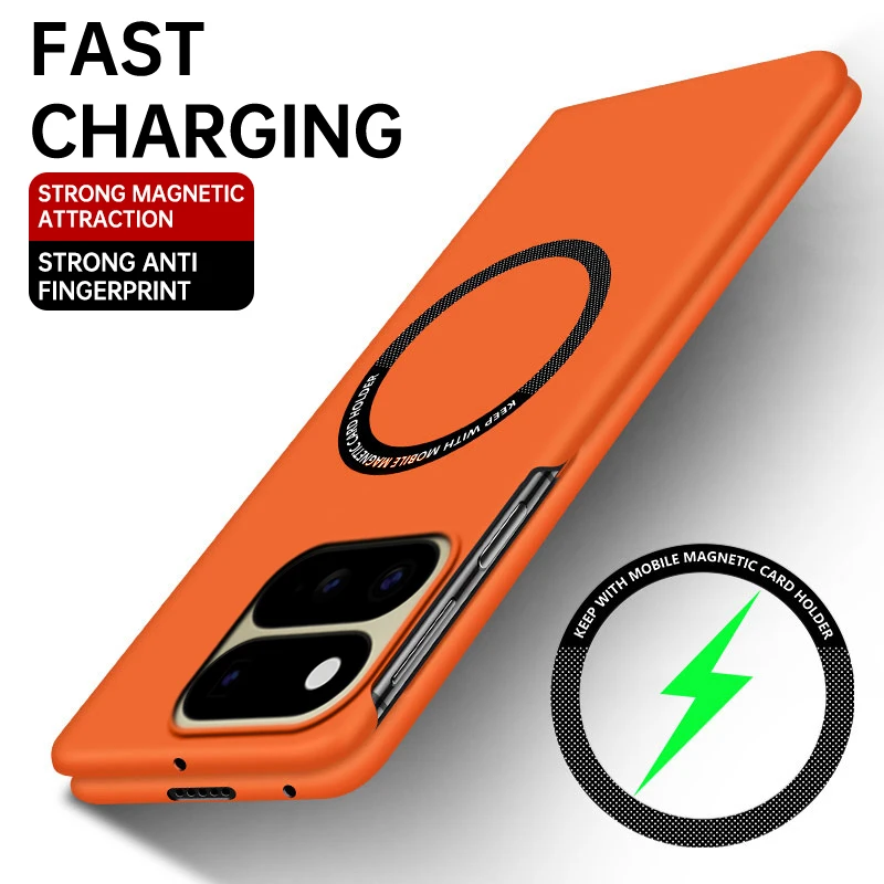 Magnetic Phone Case for Google Pixel 11 Pro Fold 5G GZDQ6 Foldable Screen Shockproof Hard Lightweight Thin Frameless Back Covers